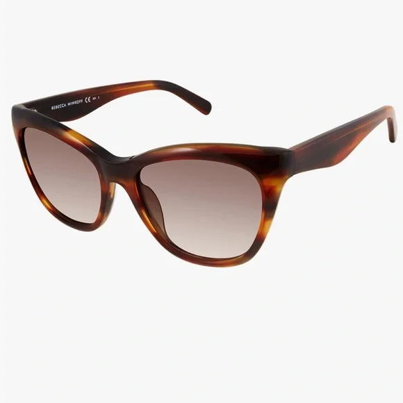 Rebecca Minkoff Brown Tortoise Sunglasses REBECCA MINKOFF-TILDEN 2/S 0869O 51 22 145 Dark Brown  main image 2